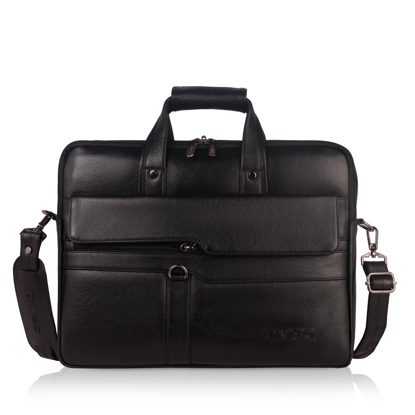 Flex Edition Genuine Leather Business Cases - Black