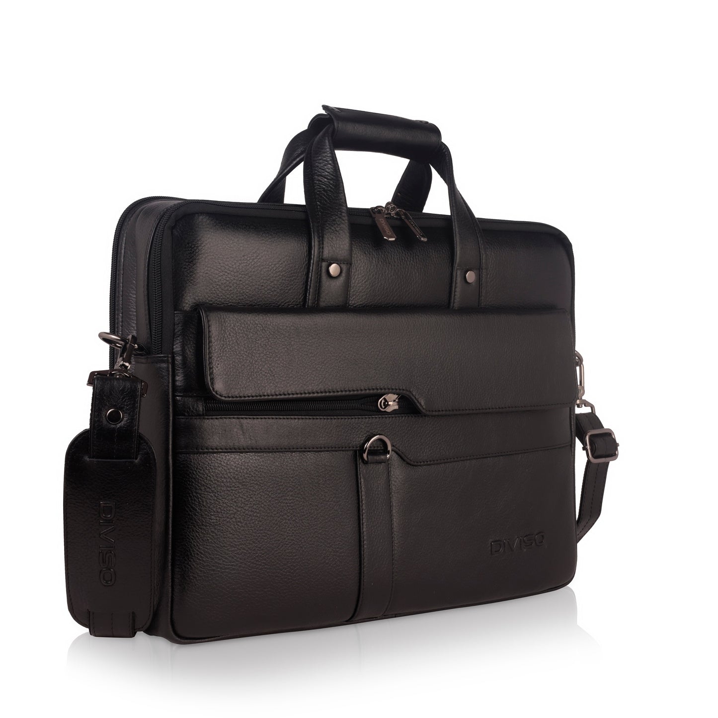Flex Edition Genuine Leather Business Cases - Black