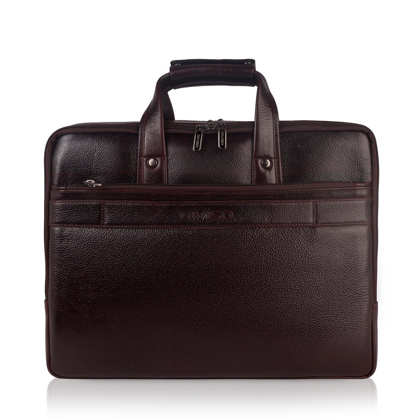 Flex Genuine Leather Business Cases - Brown