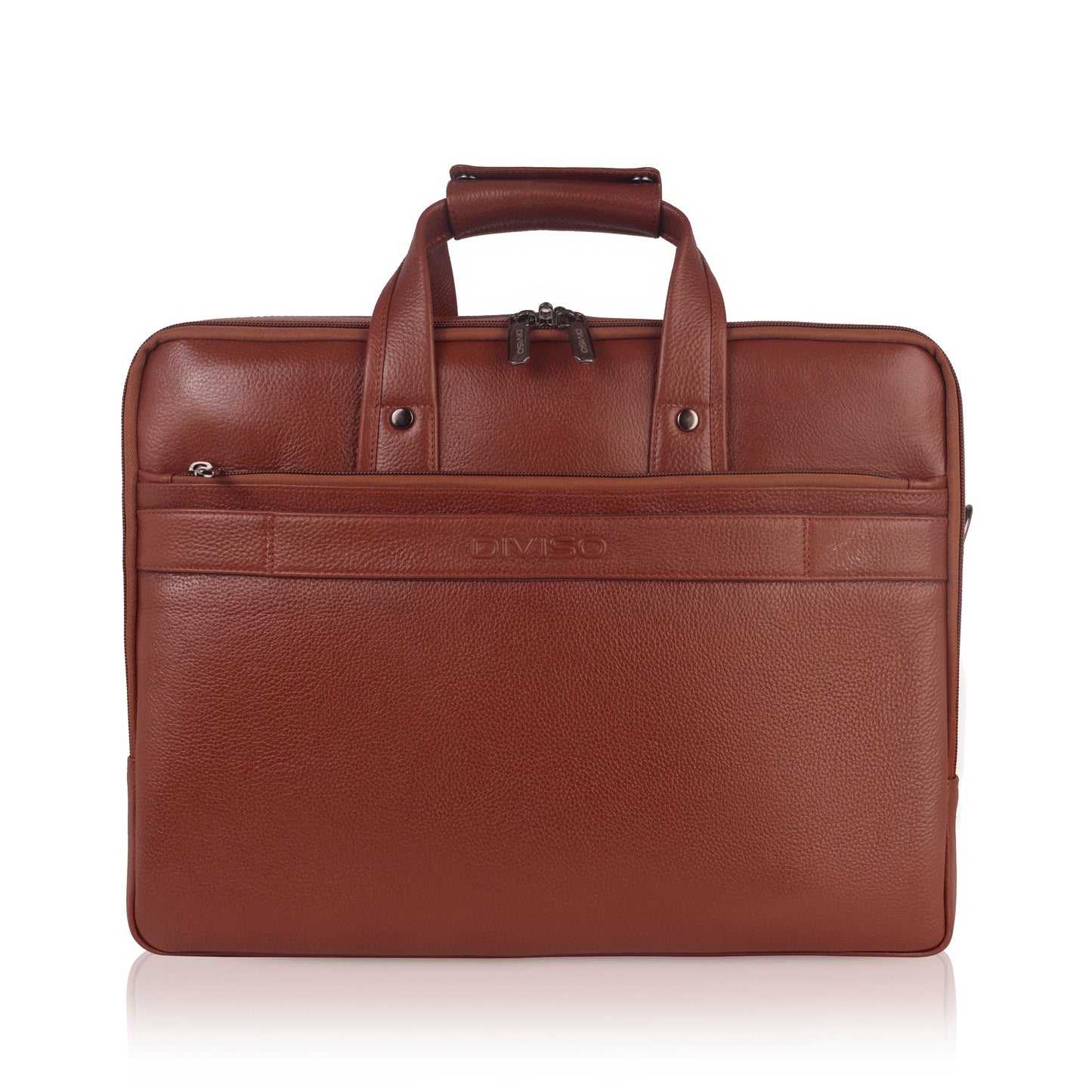Flex Genuine Leather Business Cases - Tan