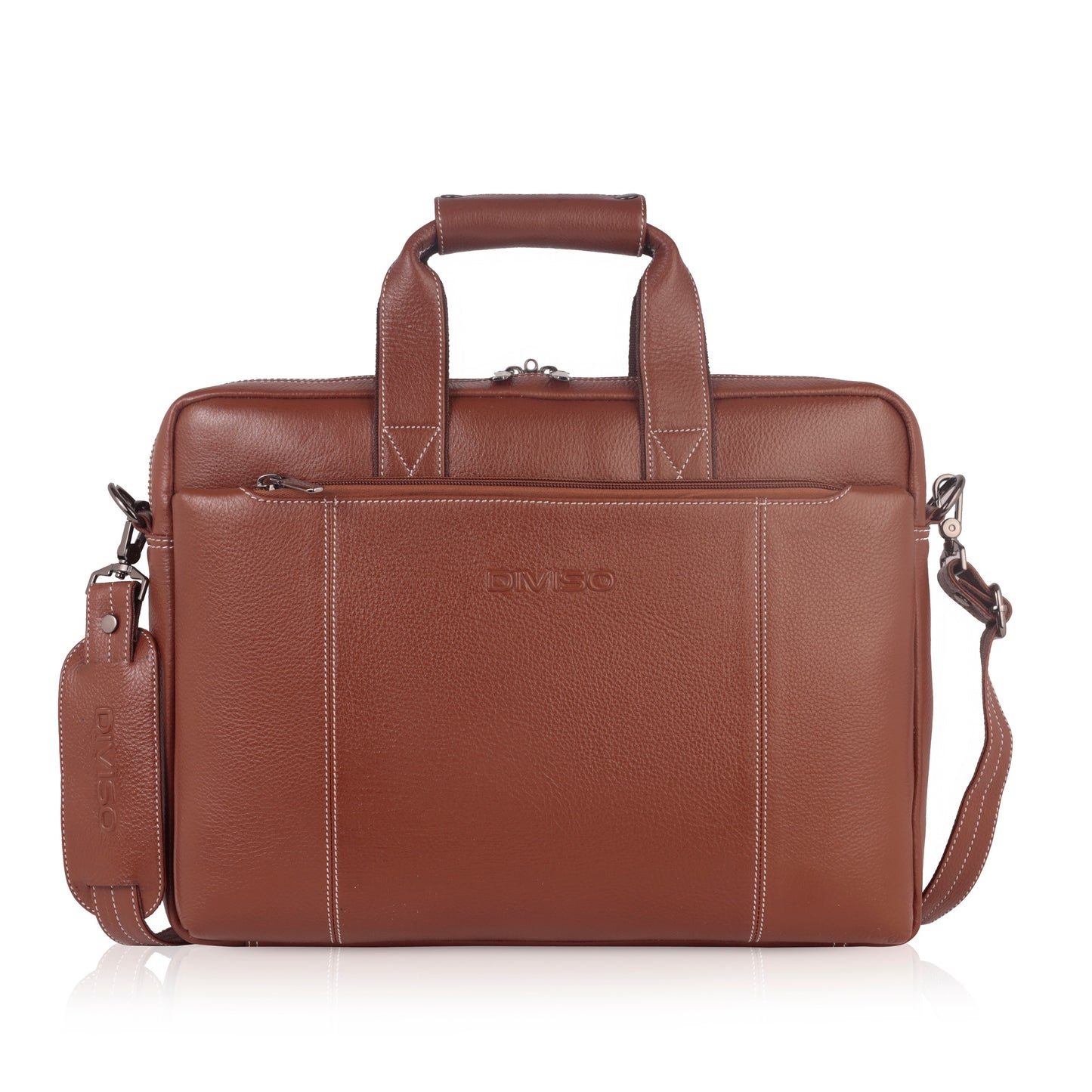 Ace Genuine Leather Business Cases - Tan
