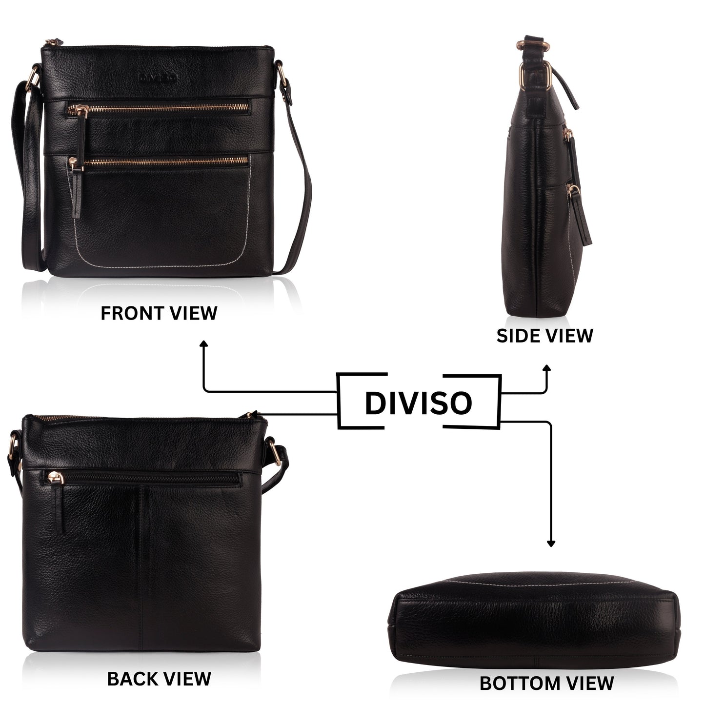 Executive Sling Bags - Black