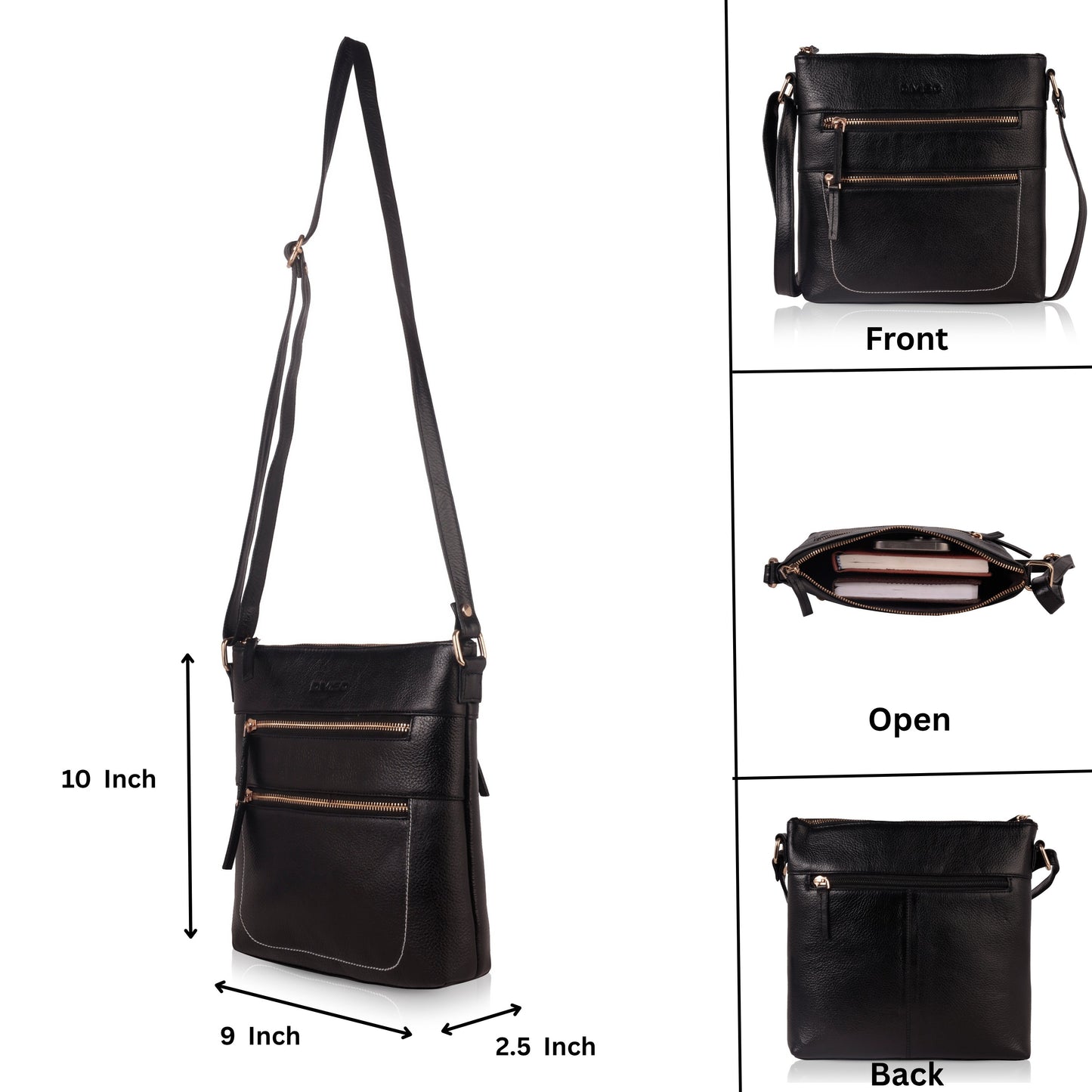 Executive Sling Bags - Black