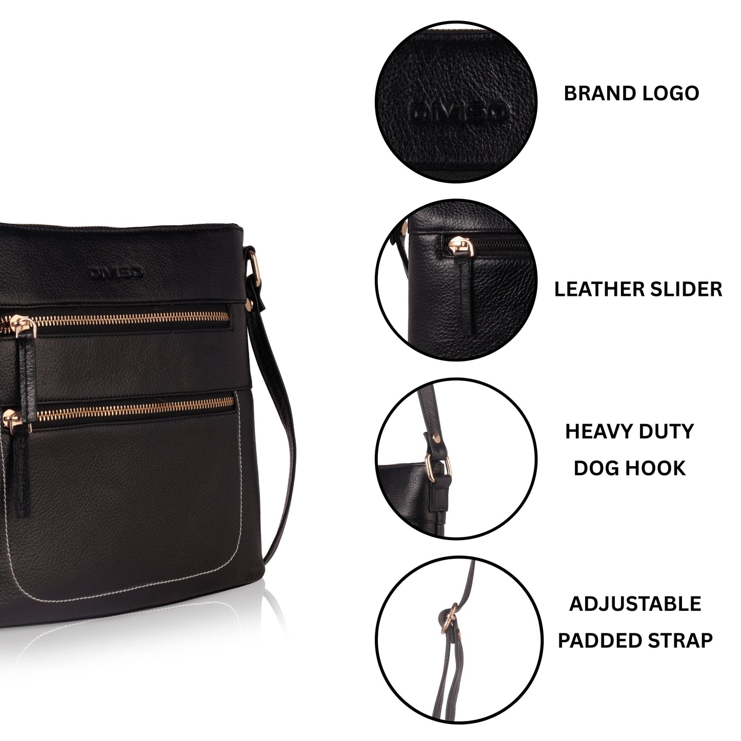 Executive Sling Bags - Black