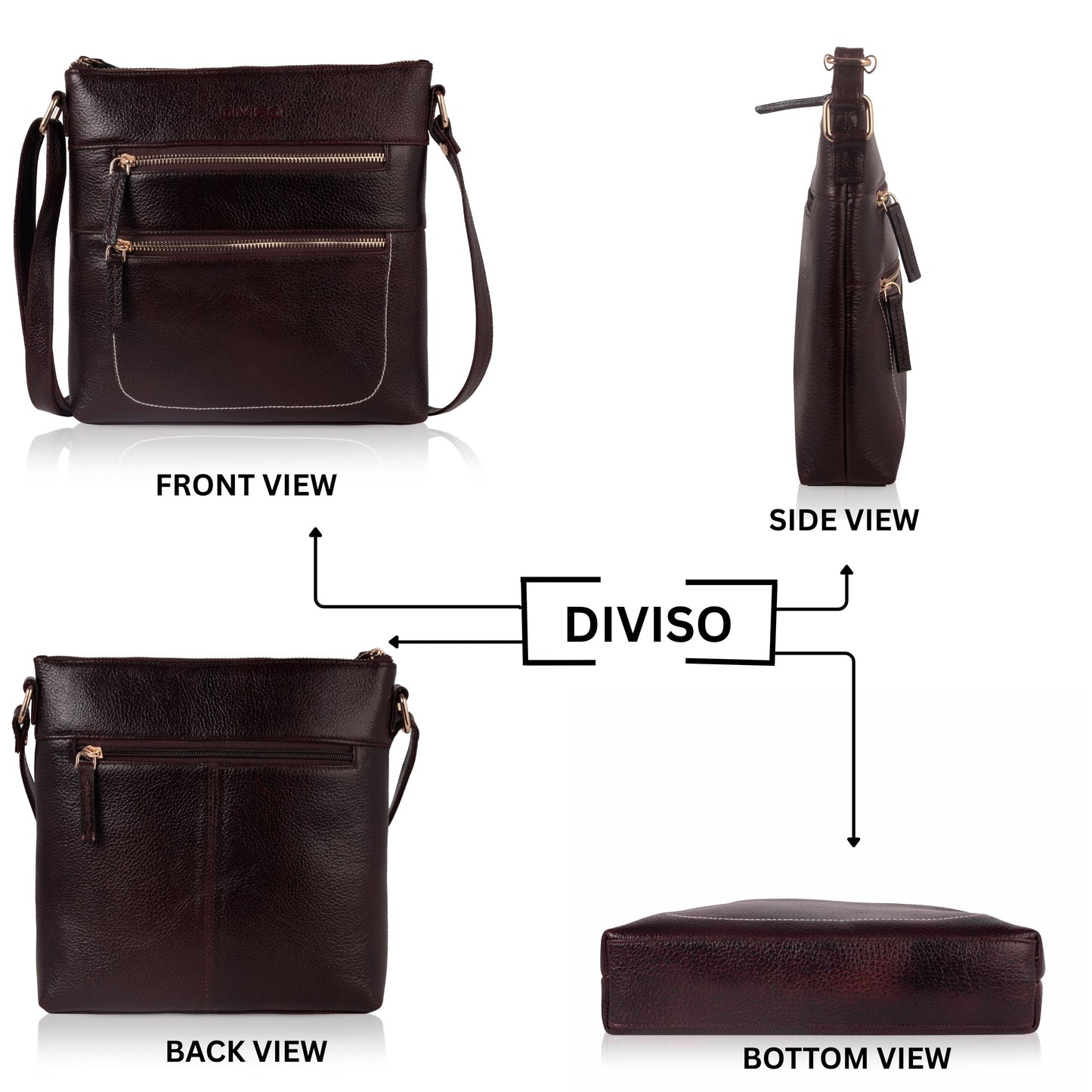 Executive Sling Bags - Brown