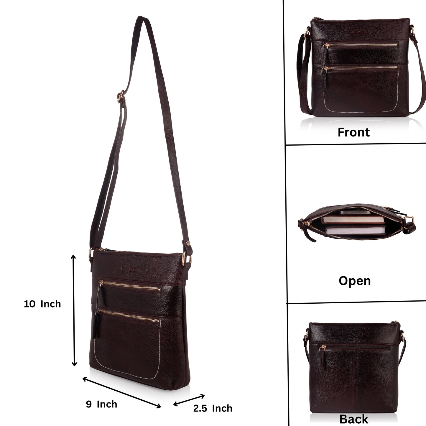 Executive Sling Bags - Brown