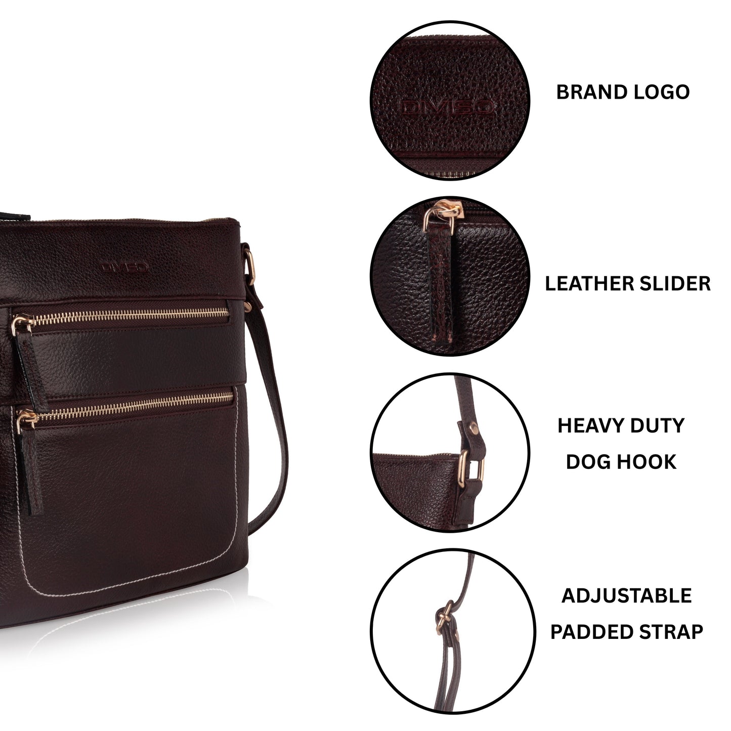 Executive Sling Bags - Brown