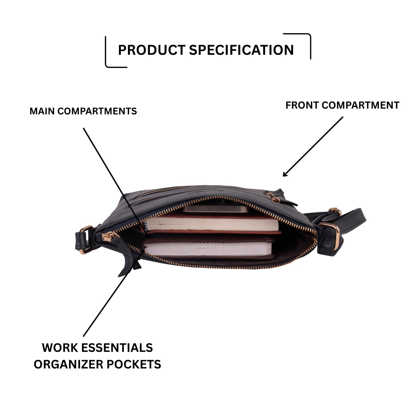 Executive Sling Bags - Gray