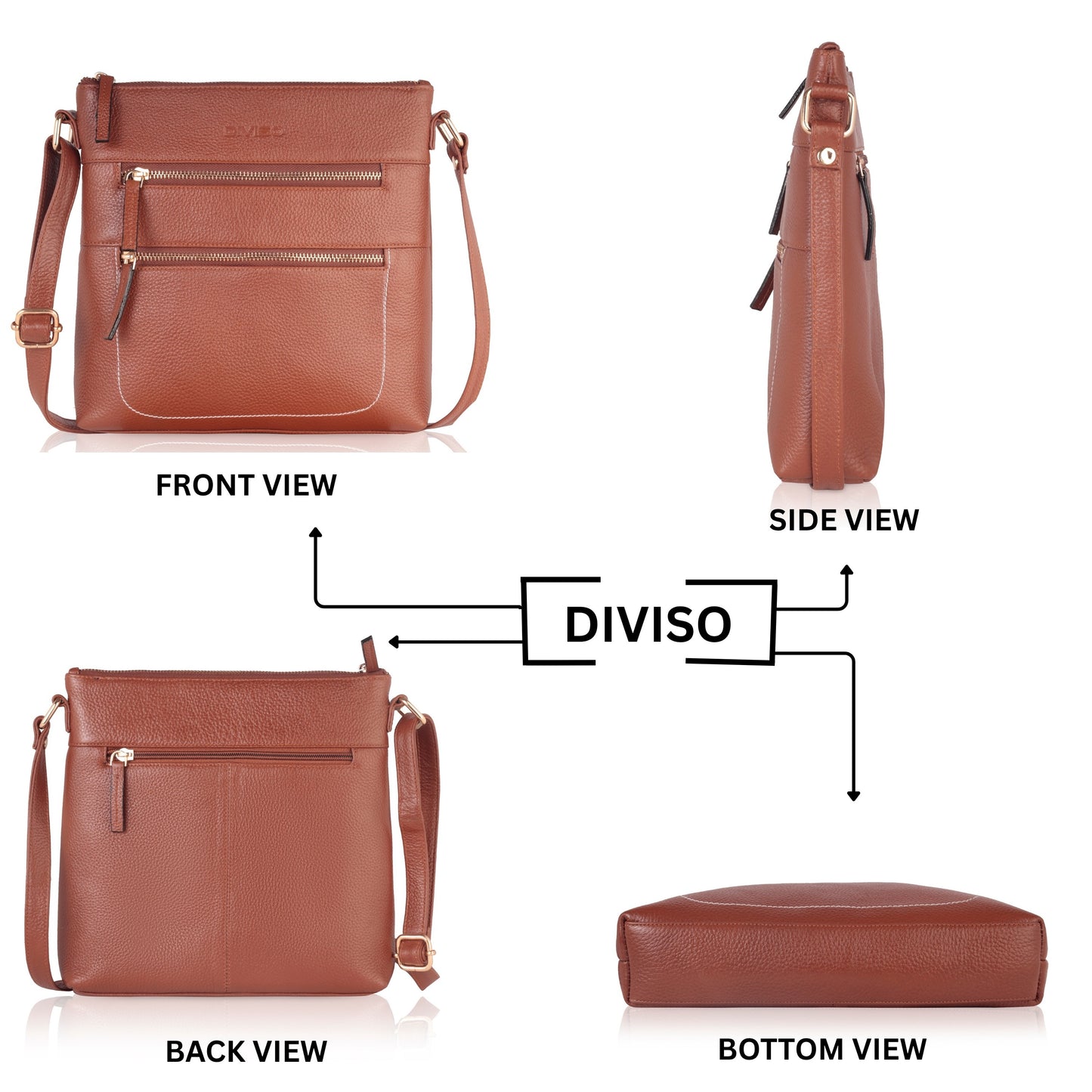 Executive Sling Bags - Tan