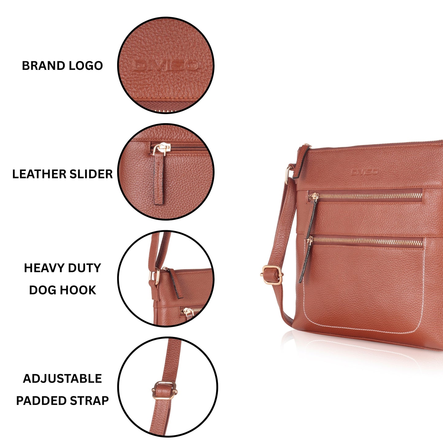 Executive Sling Bags - Tan