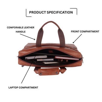 Envy Vegan Leather Business Cases - Tan
