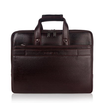 Flex Genuine Leather Business Cases - Brown