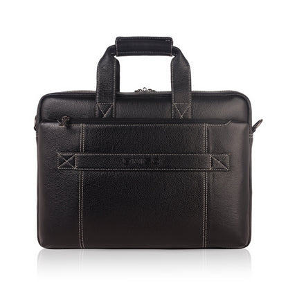 Ace Genuine Leather Business Cases - Black