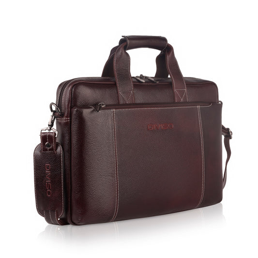 Ace Genuine Leather Business Cases - Brown
