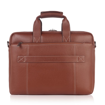 Ace Genuine Leather Business Cases - Tan